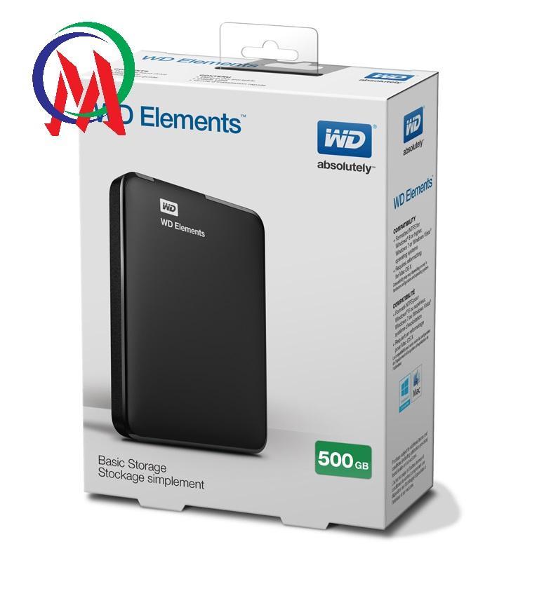 [HCM][Bảo hành 24 tháng] Ổ cứng di động 500GB W D 3.0