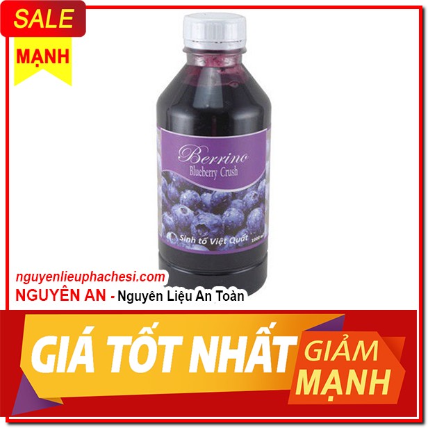 SINH TỐ BERINO VIỆT QUẤT
