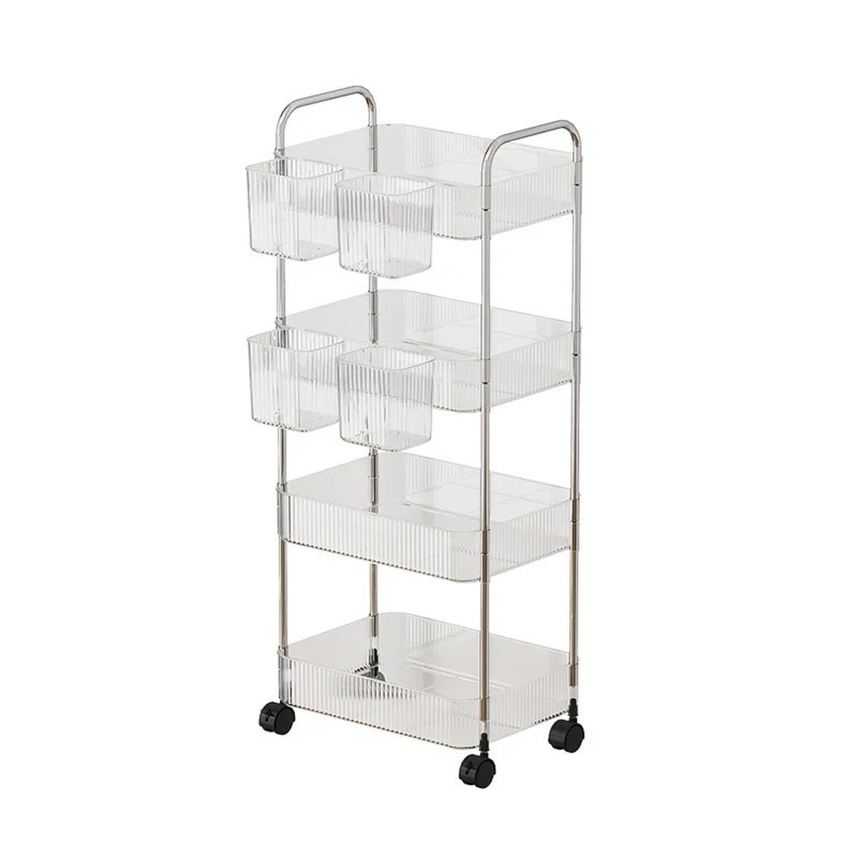 Kệ để đồ đa năng, giá để đồ 3, 4 tầng chất lượng trong suốt
