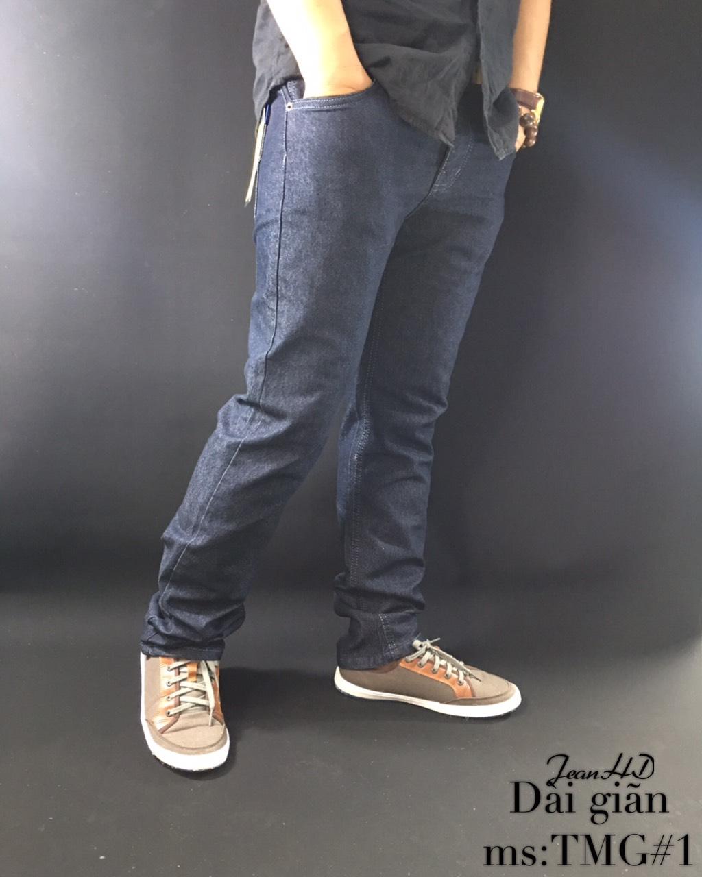 [HCM]QUẦN JEAN GIÃN ỐNG ĐỨNG TMG01