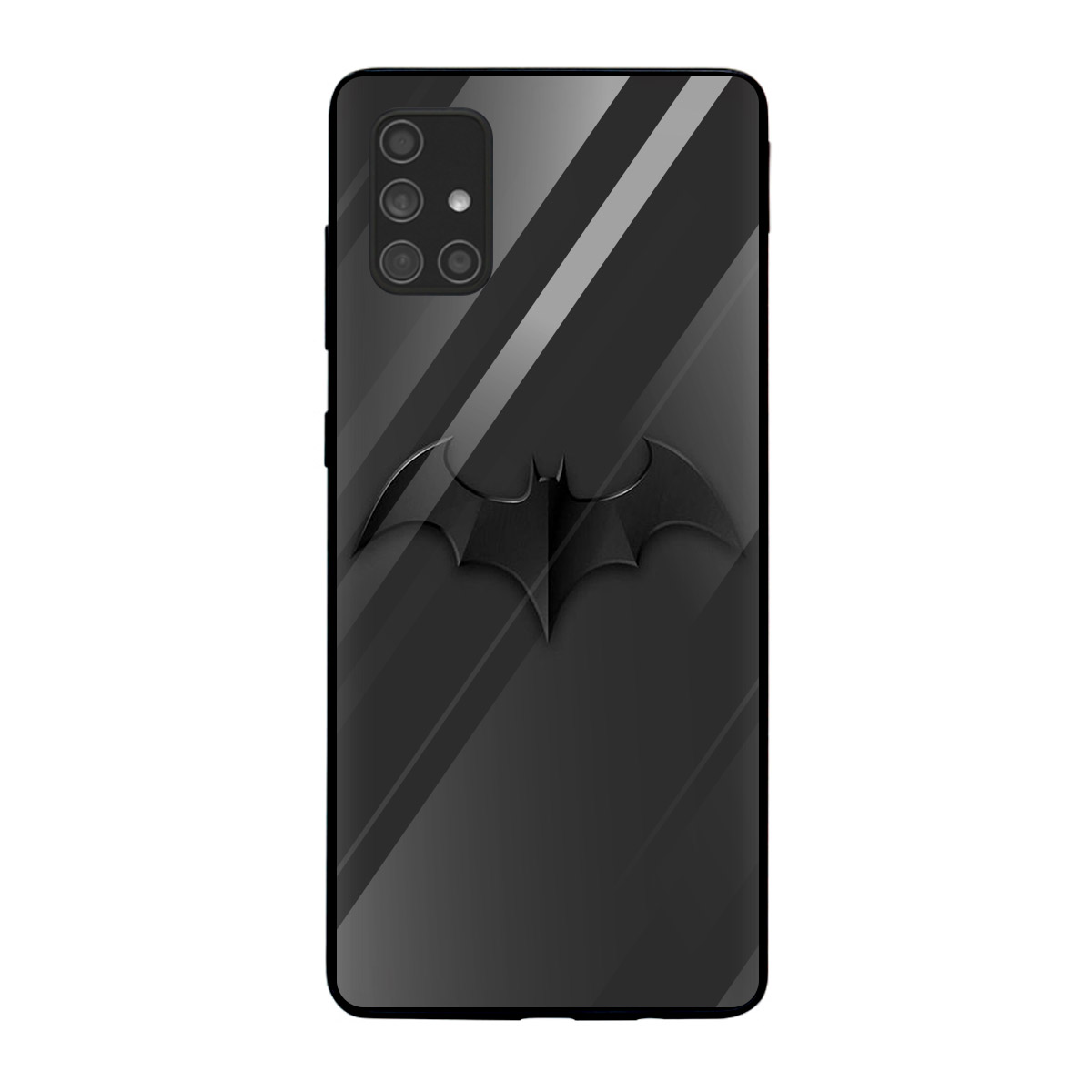 Ốp lưng kính cường lực dành cho điện thoại Samsung Galaxy A71 in họa tiết BIỂU TƯỢNG NGƯỜI RƠI