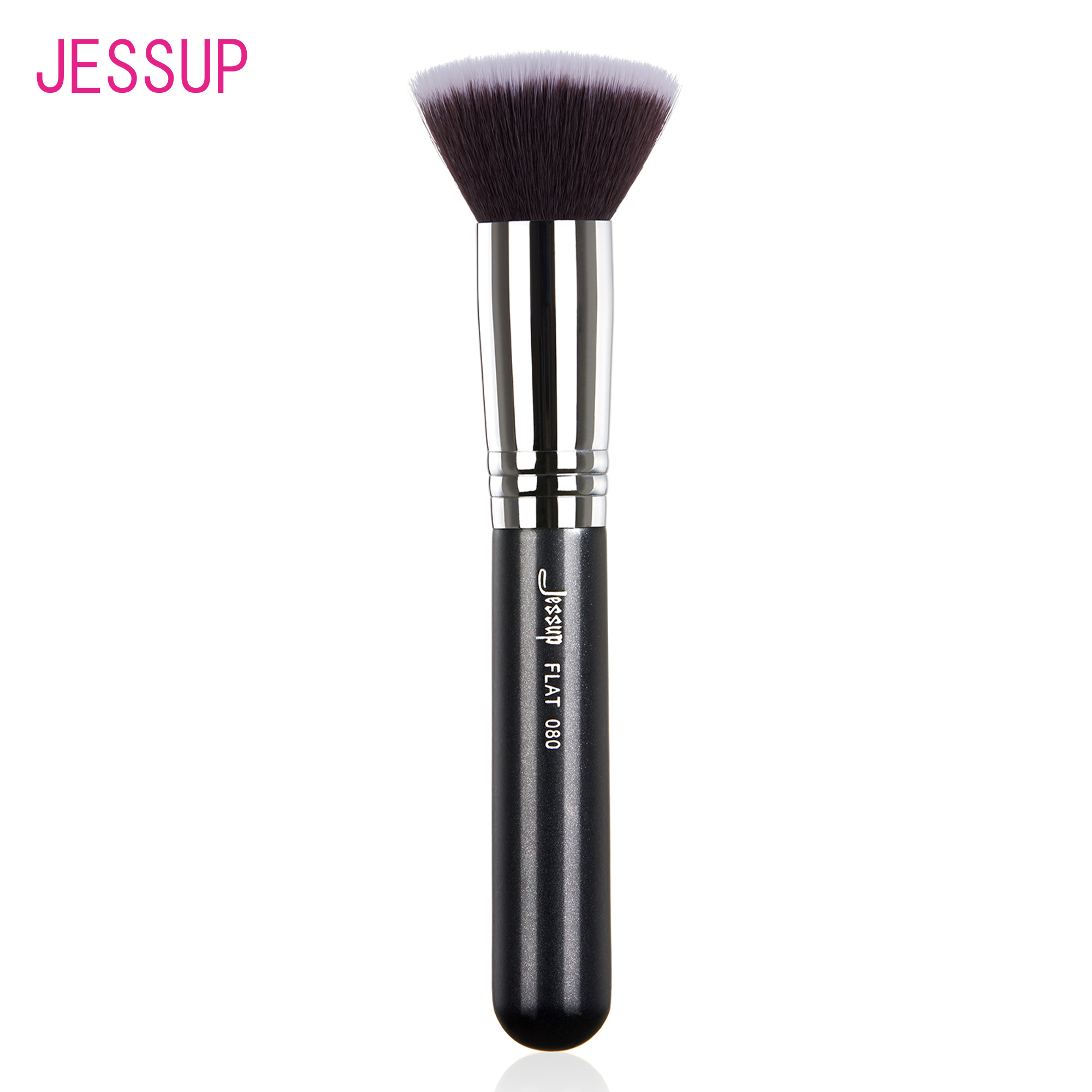 Jessup Kem Nền Cọ Mặt Trang Điểm Phấn Đường Viền Che Khuyết Điểm Má Hồng Cao Cấp Tròn Dẹt Lông Tơ Cho Kem Lỏng B069