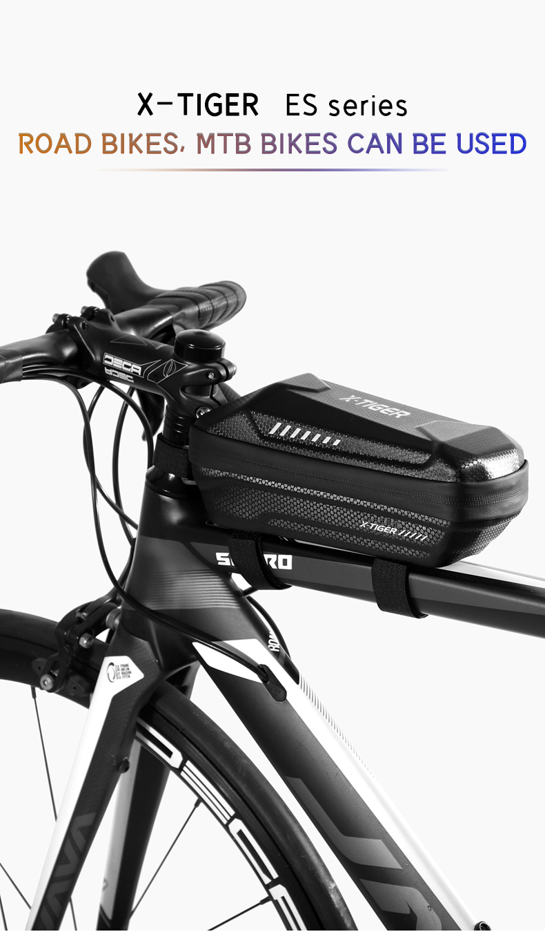 X-TIGER Bicycle Bag Frame Front Top Tube Cycling Bag Rainproof Portable 1L Capatity MTB Bike