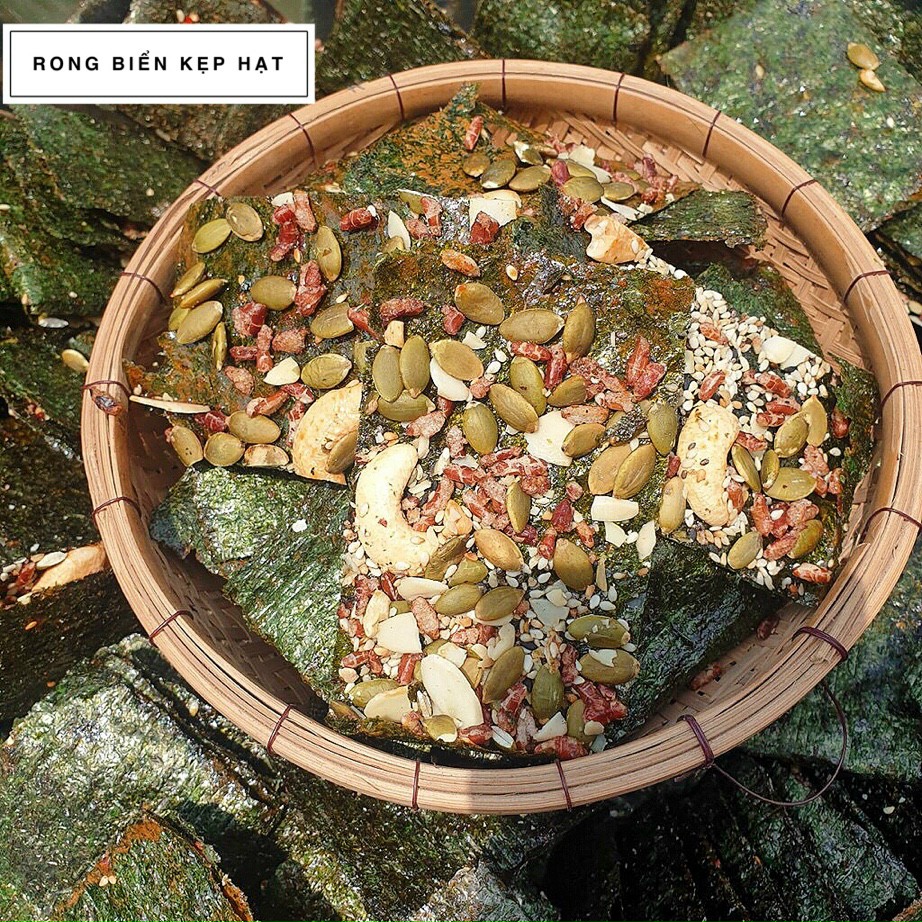 Rong biển kẹp hạt dinh dưỡng 300gr