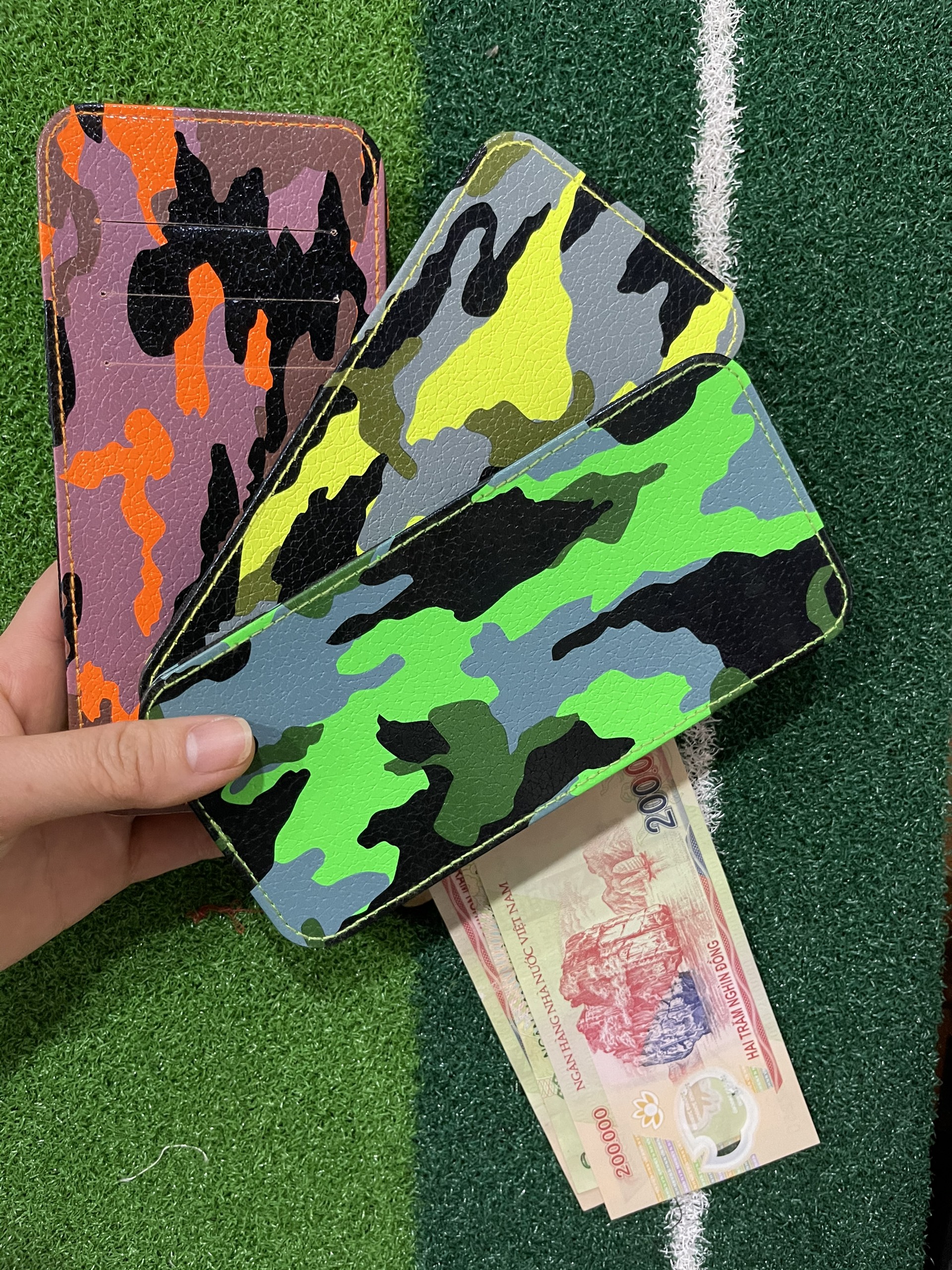 Ví ảo thuật 마술 지갑 shop golf hồng nhung