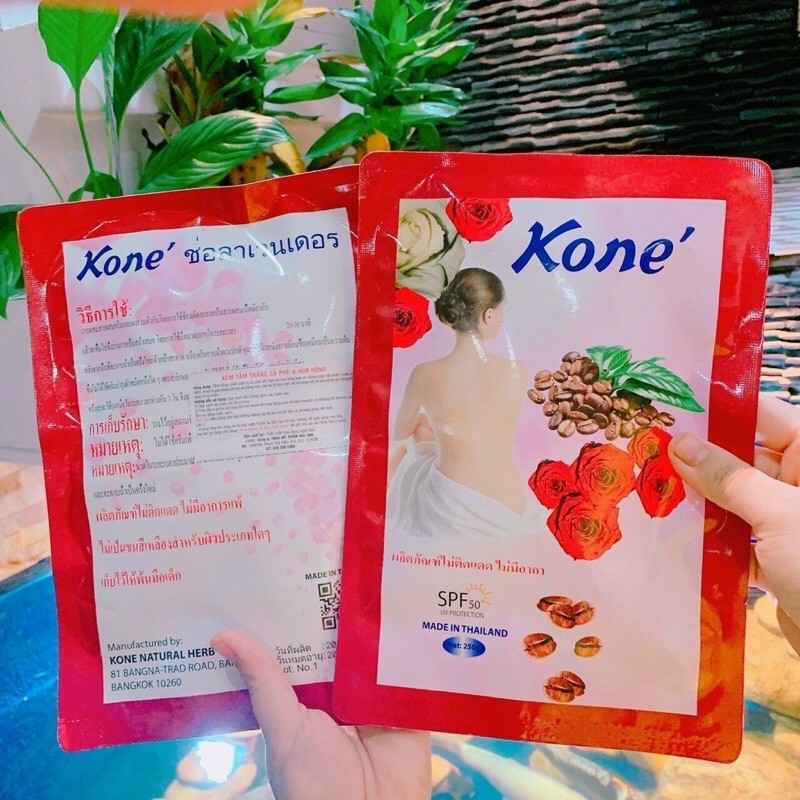 Set tắm trắng kone thái lan