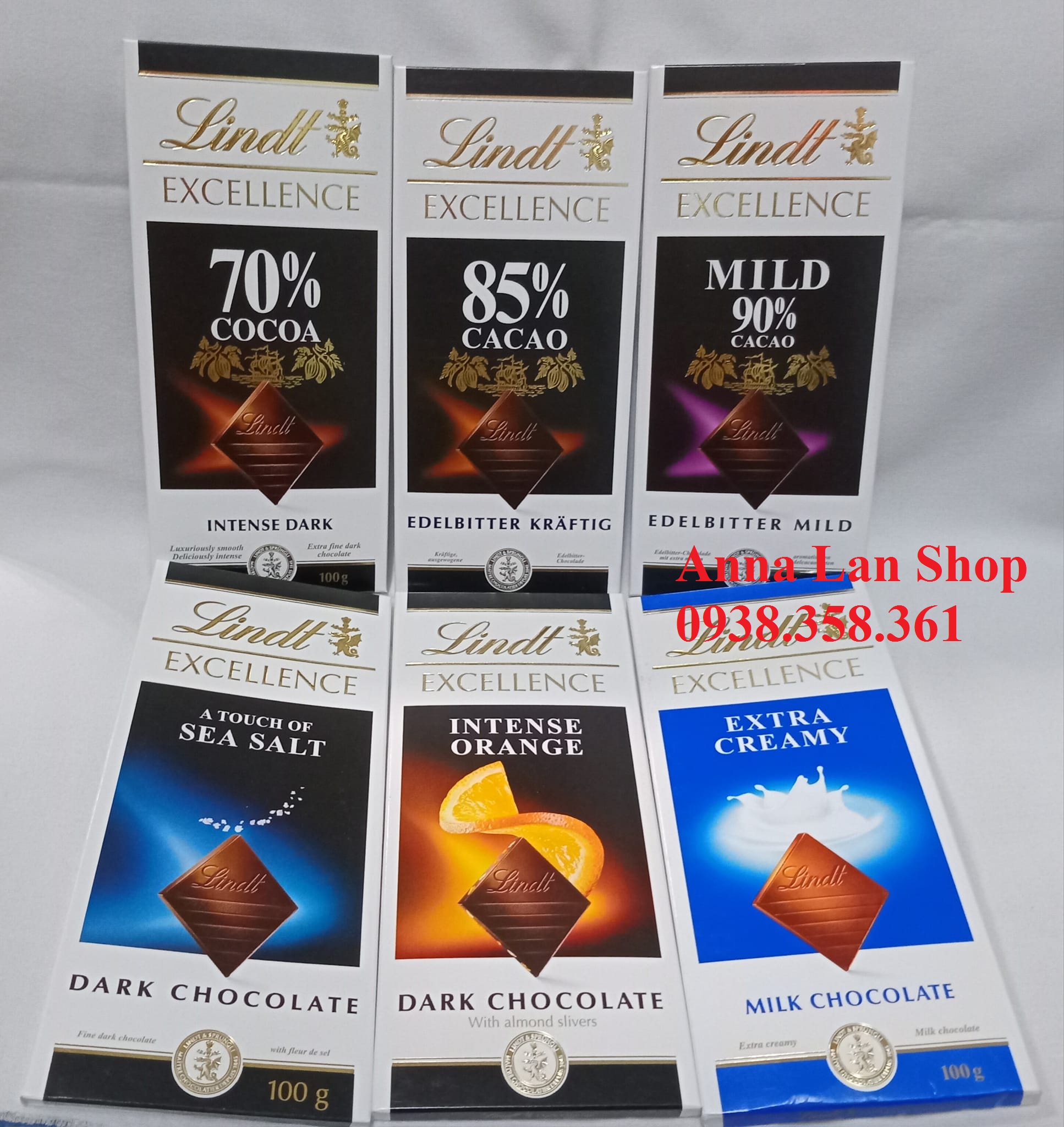 Socola lindt 85%- pháp