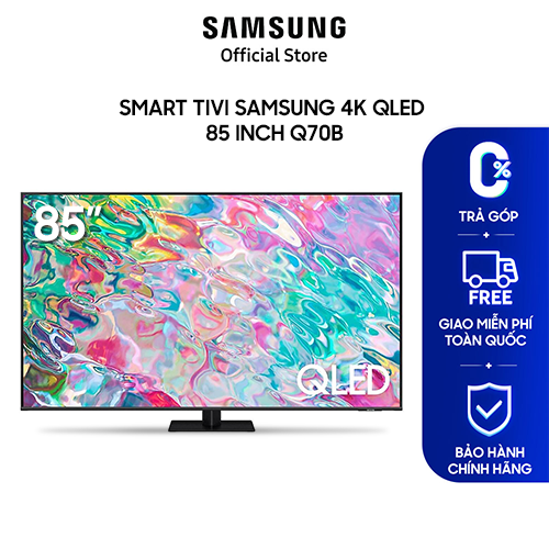 Smart tivi samsung 4k qled 85 inch q70b