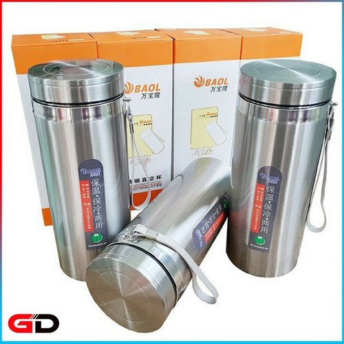 Bình giữ nhiệt 1200ml inox 304 dày kèm lưới lọc và dây đeo - bình giữ nhiệt 1200ml - bình 1200ml