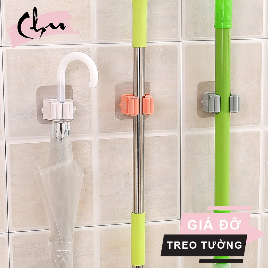 GIÁ ĐỠ CÂY LAU NHÀ TREO TƯỜNG TIỆN LỢI - HÀNG NỘI ĐỊA TRUNG QUỐC