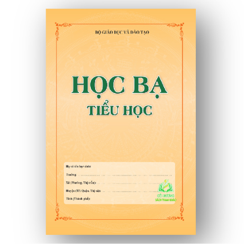 Sách - Học bạ tiểu học