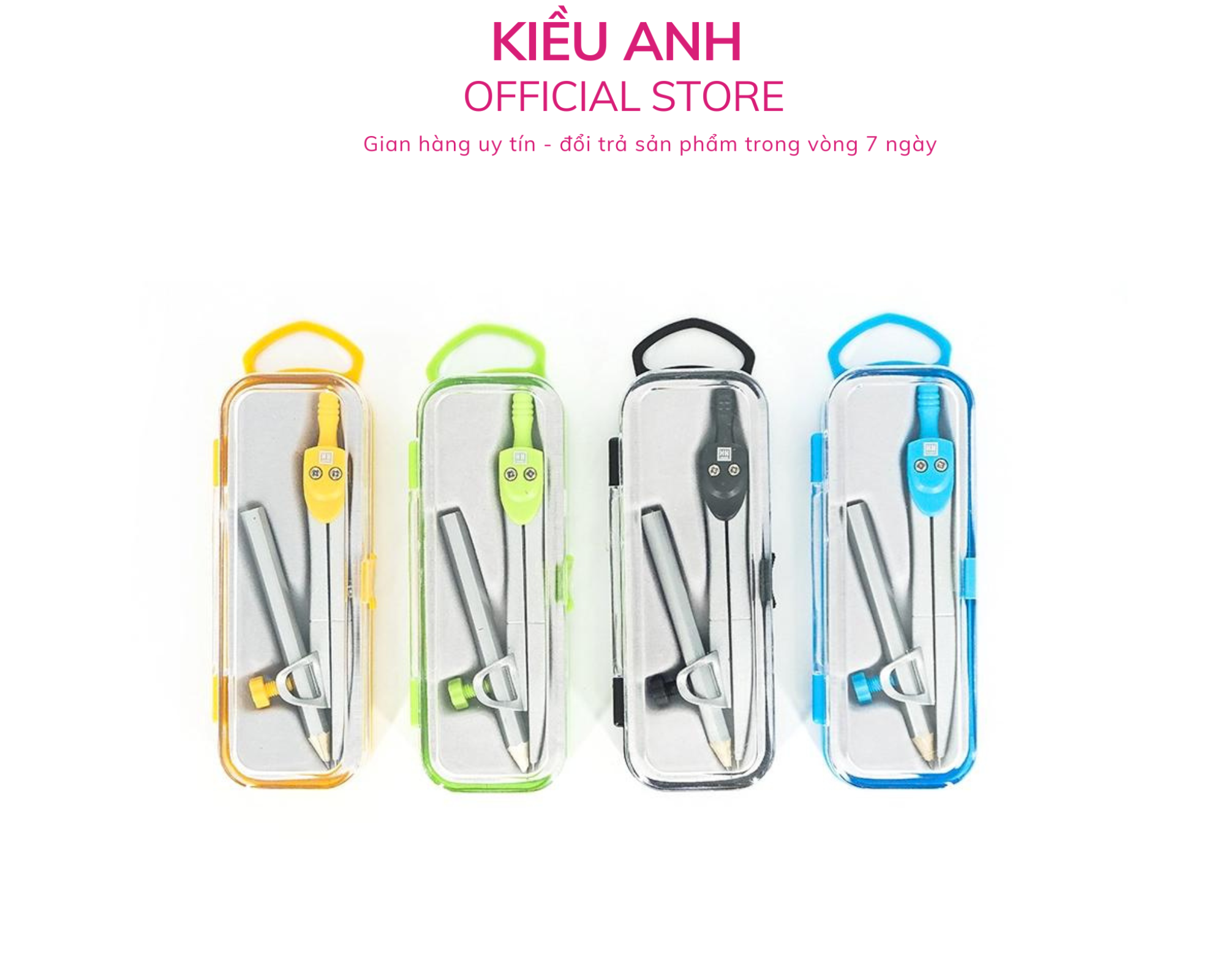 Compa bút chì thường Hồng Hà SM03 thiết kế nhỏ gọn, nhẹ, dễ cầm và dễ sử dụng.