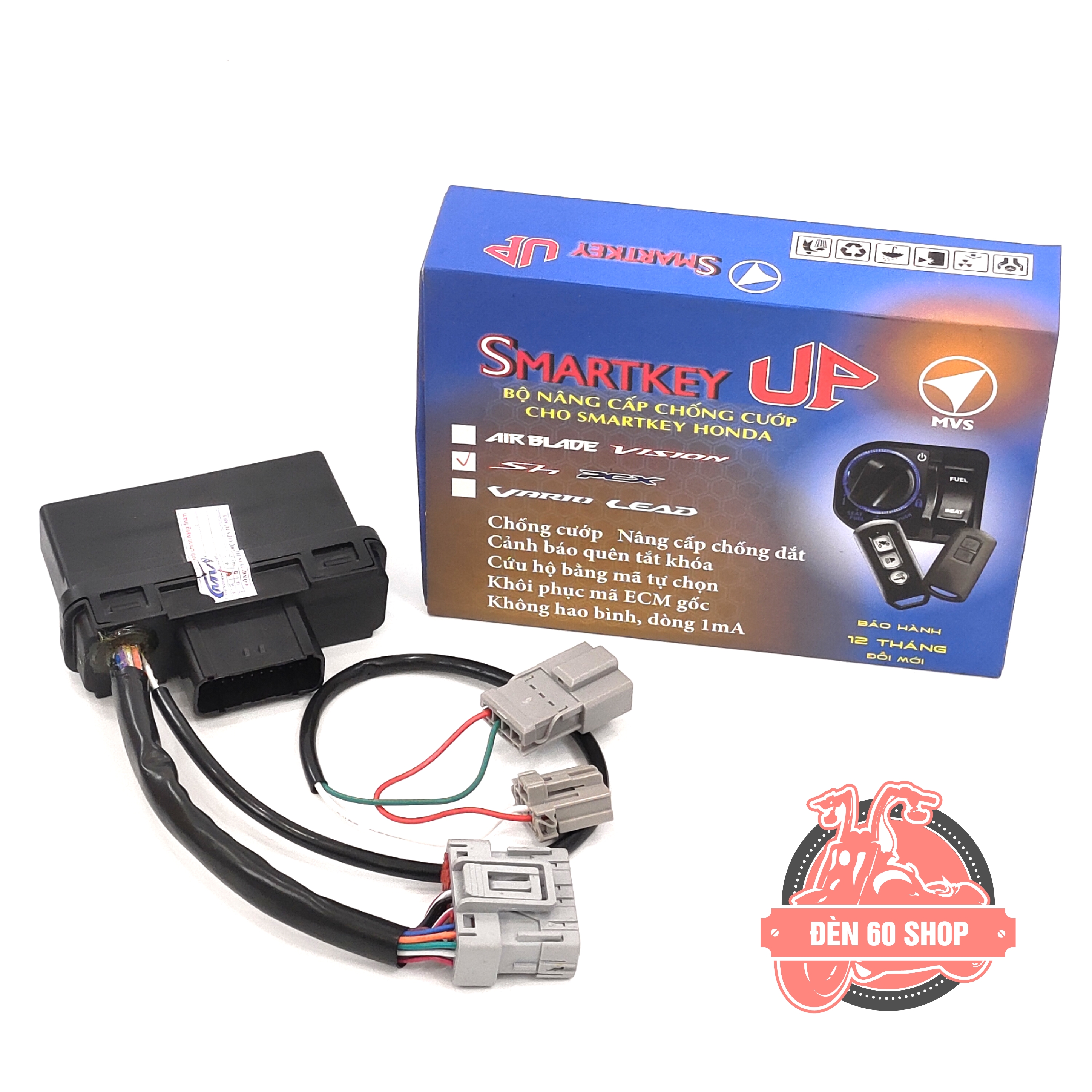 Bộ nâng cấp chống trộm cướp hyperion smartkey up - ab/vision/vario/lead - sh/pcx
