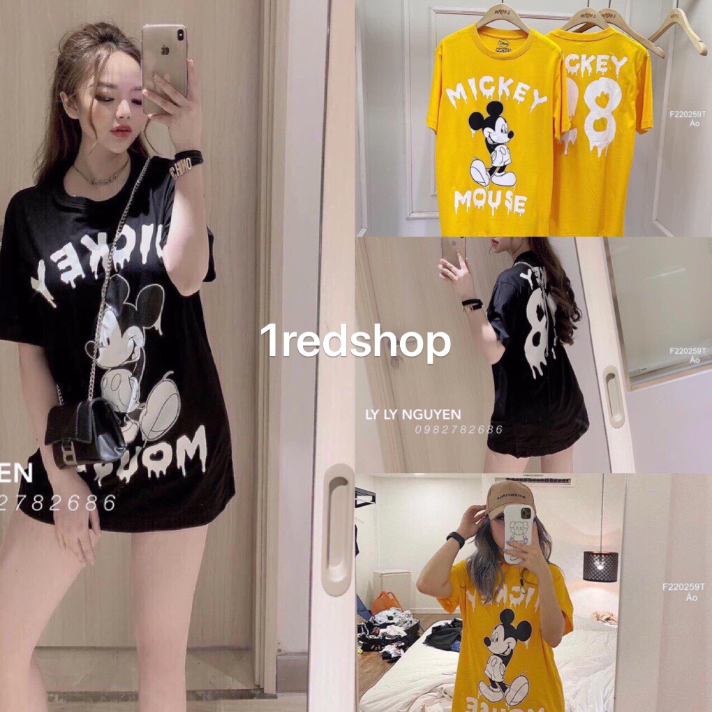 [HCM]ÁO THUN UNISEX MICKEY MOUSE 28 RÕ XINH 3D TUYỆT ĐẸP FROM RỘNG CỰC HOT 1REDSHOP