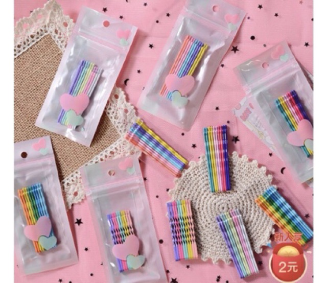 Set 20 kẹp ghim màu giá rẻ
