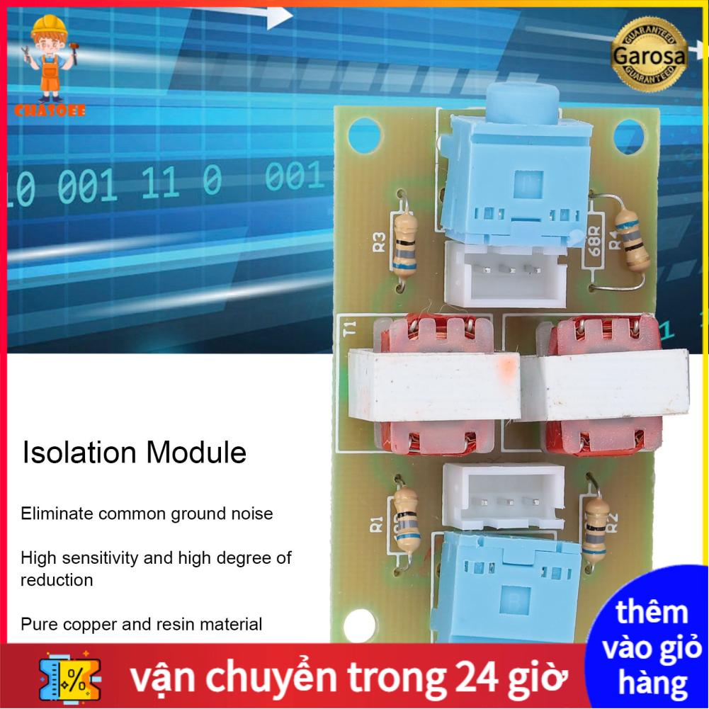 Isolation Module Stereo Audio Noise Reduction Current Sound Filter 3.5mm Port XH-M372 Electrical Accessories