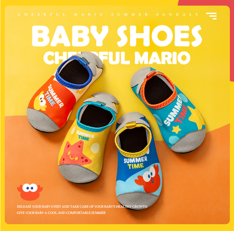 [FREE SHIP TOÀN QUỐC] GIÀY LƯỜI CHEERFUL MARIO CHỐNG TRƯỢT SIÊU MỀM NHẸ DỄ THƯƠNG CHO BÉ