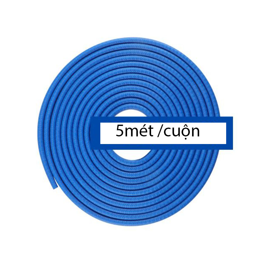 [HCM]Gioăng cao su chữ U chống ồn cách âm ô tô chất lượng cao màu đen - Cuộn 5 mét