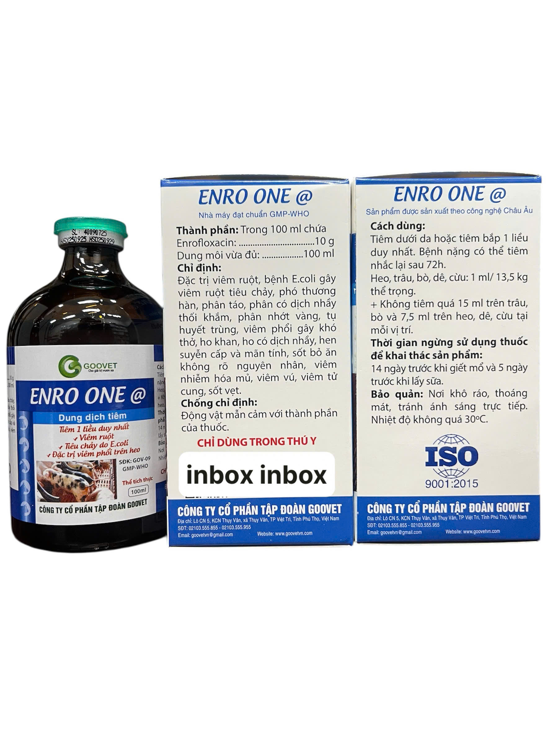 Enro One @ Goovet Treats Diarrhea in Pigs, Cattle, Goats and Sheep