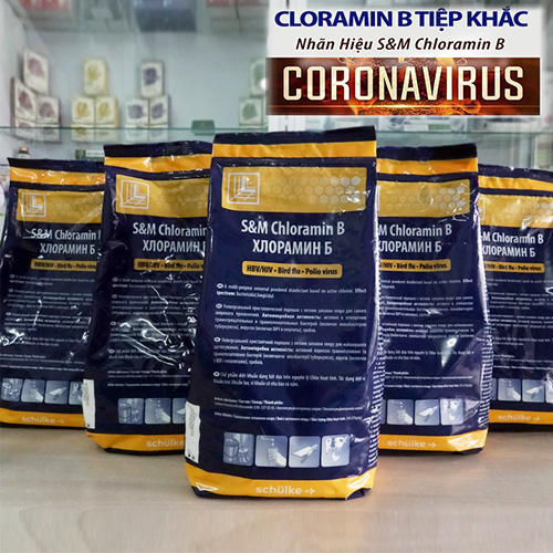 Bột khử khuẩn cloramin b 25% - 1kg
