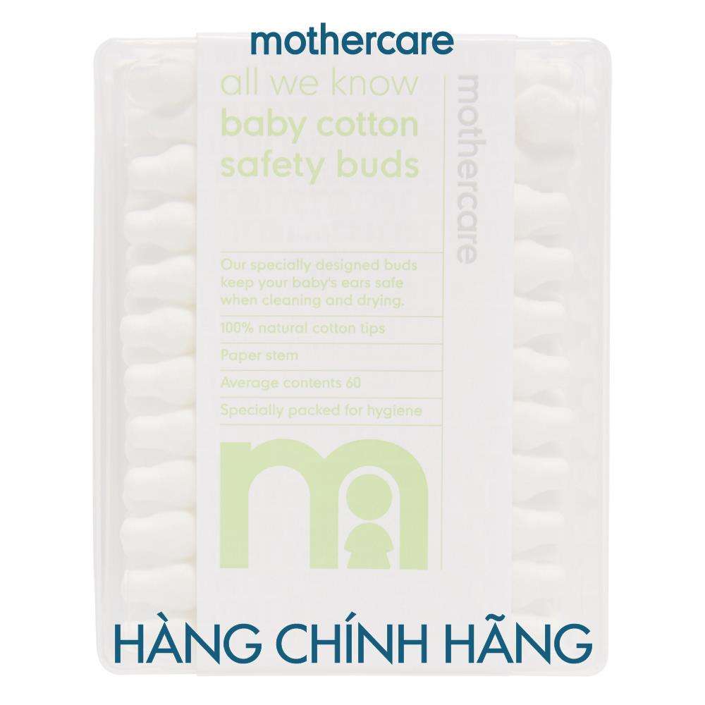 Mothercare - hộp tăm bông ráy tai cho bé 60pcs
