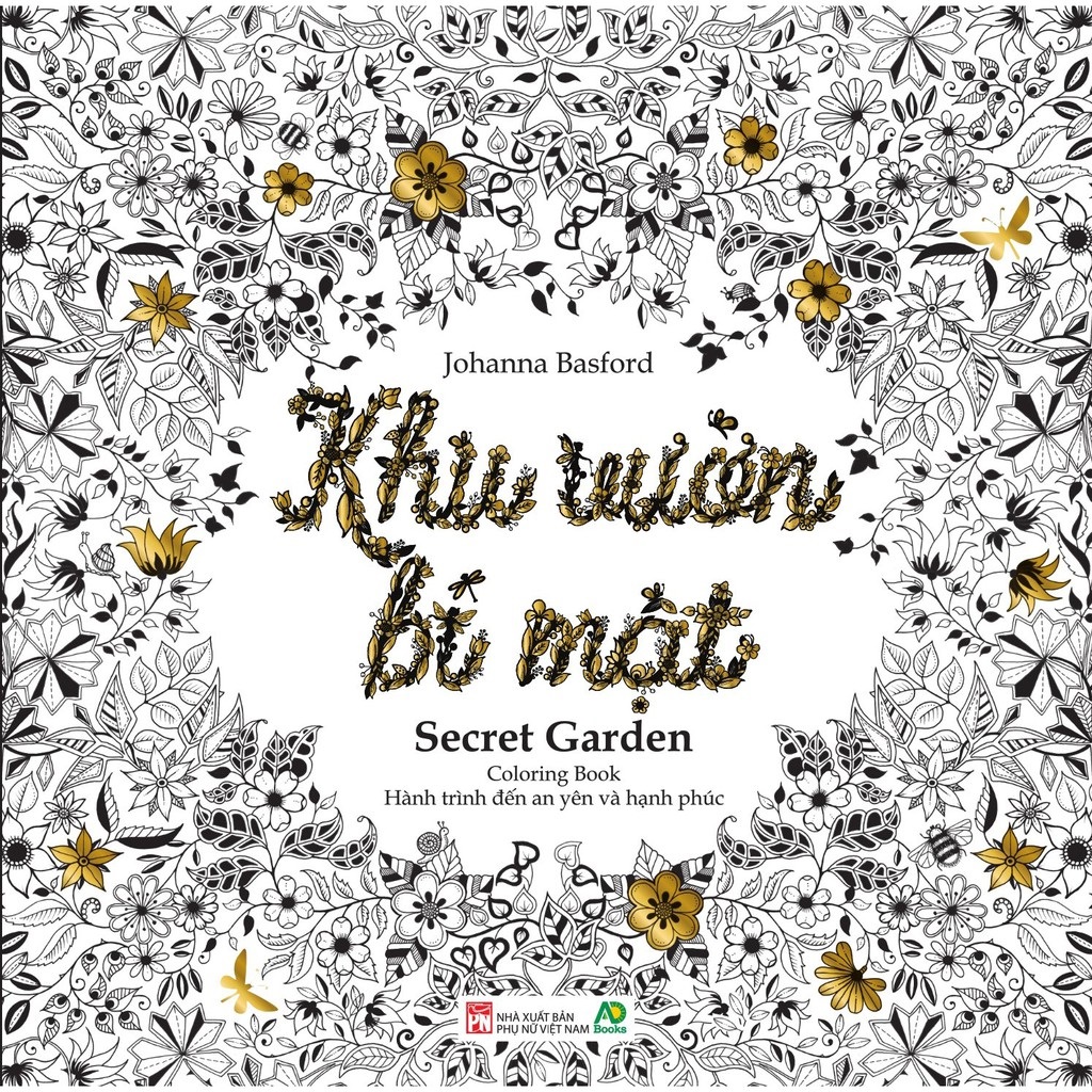 nguyetlinhbook - Khu Vườn Bí Mật (Coloring book) - Johanna Basford.