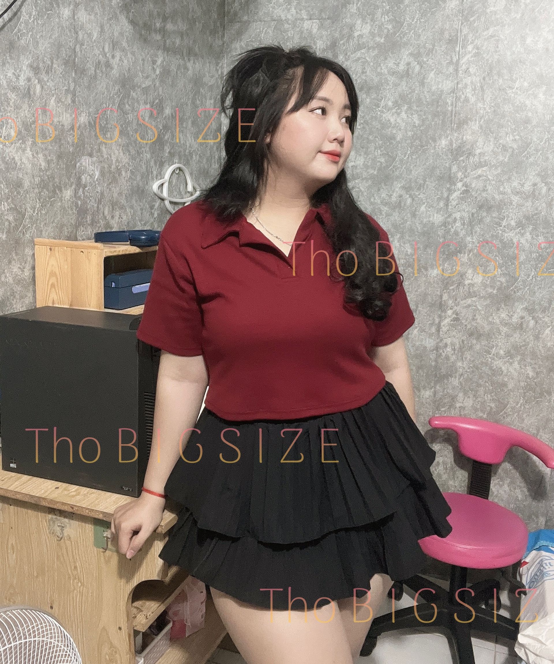 Áo polo trơn bigsize 65-95kg