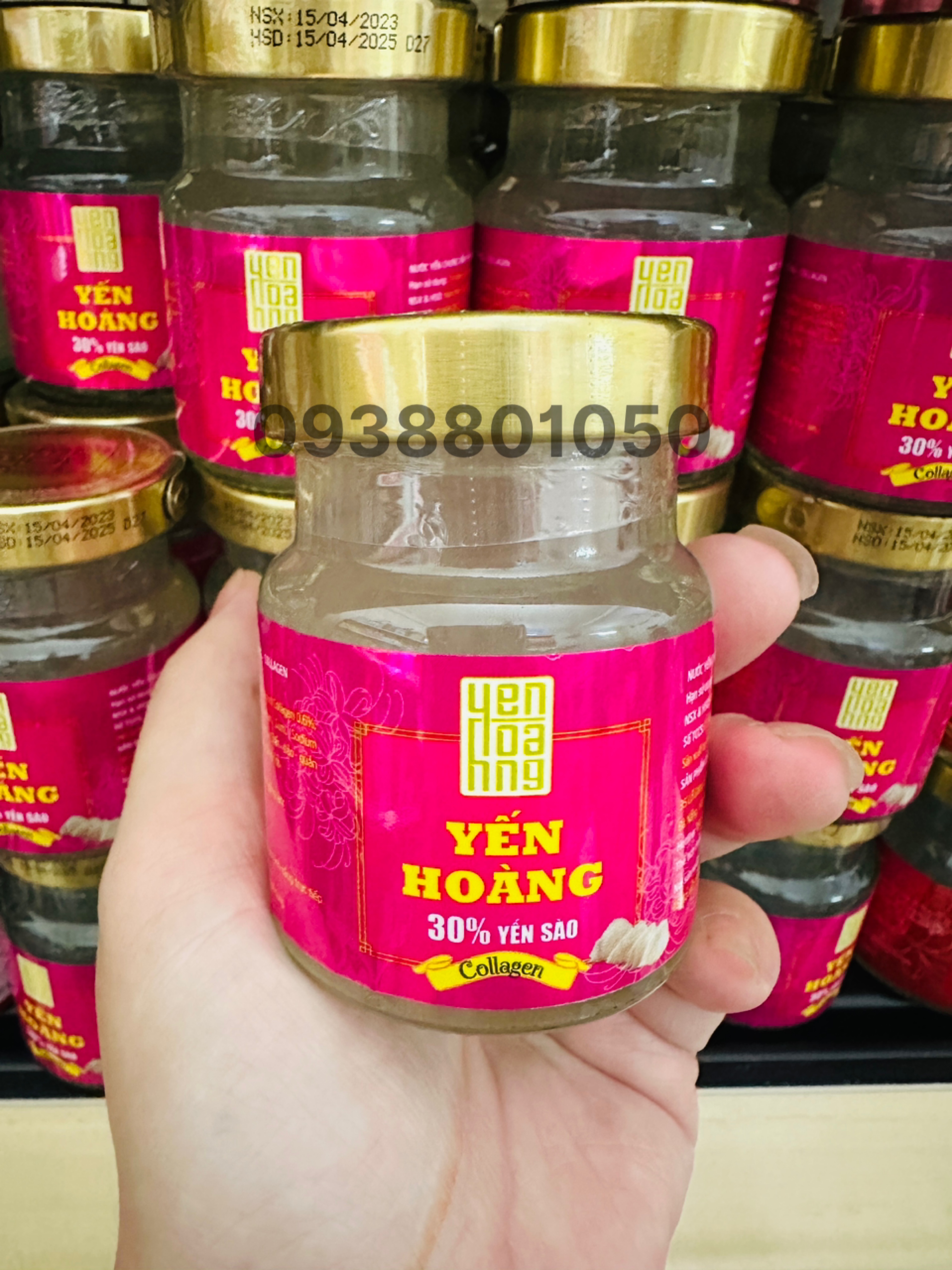 Yến hoàng collagen 30% - yến sào 20% kidstar - chưng đường phèn bổ dưỡng - đường isomalt cho người tiểu đường