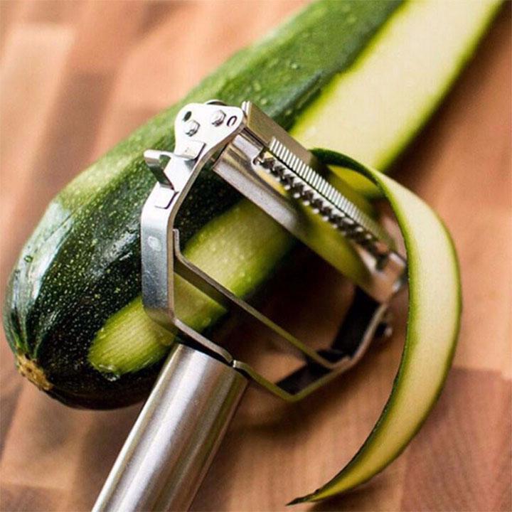 Dao bào inox đa năng 2 lưỡi