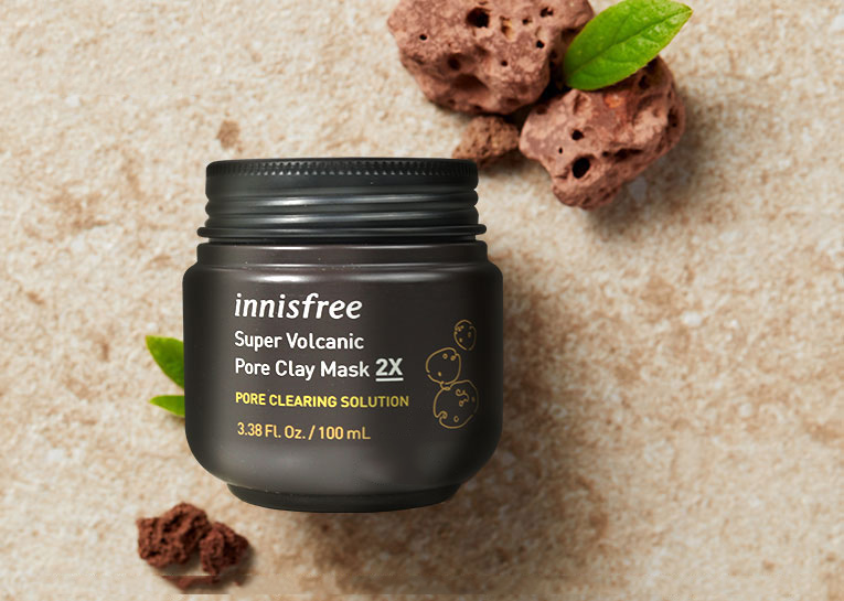 Mặt nạ đất sét Innisfree SUPER VOLCANIC PORE CLAY MASK 2X