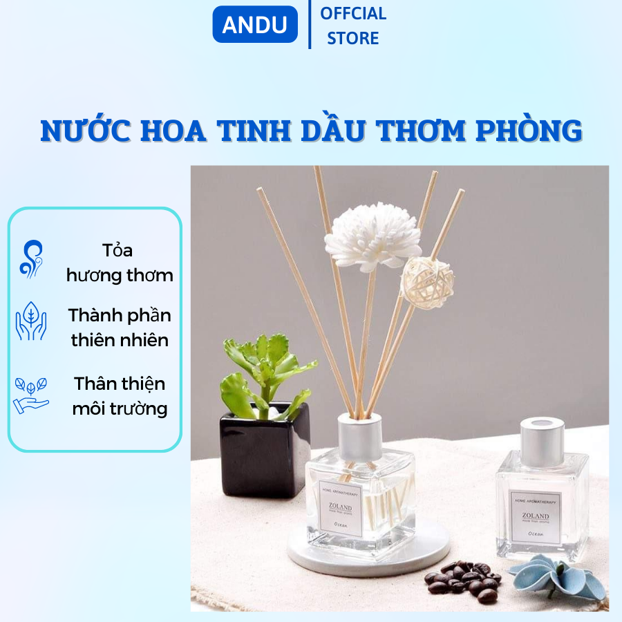 Nước hoa tinh dầu thơm phòng, hoa tinh dầu khuếch tán