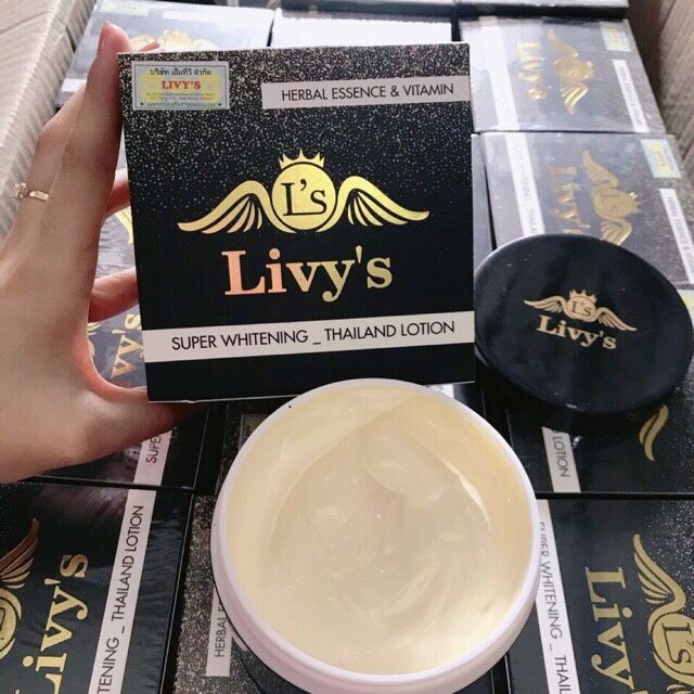 Kem body livy's đen