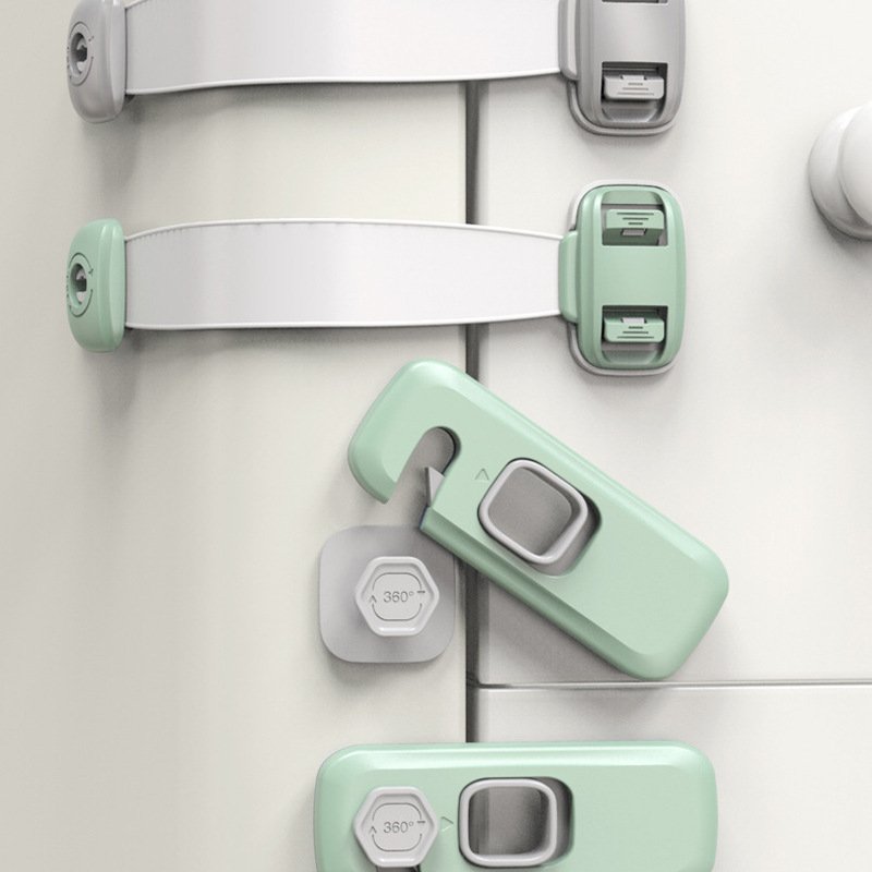  Khoá Tủ Lạnh Tủ Đồ Tủ Gỗ Cao Cấp Luxury Chống Kẹt Tay Rơi Vỡ Đảm Bảo An Toàn Cho Bé 