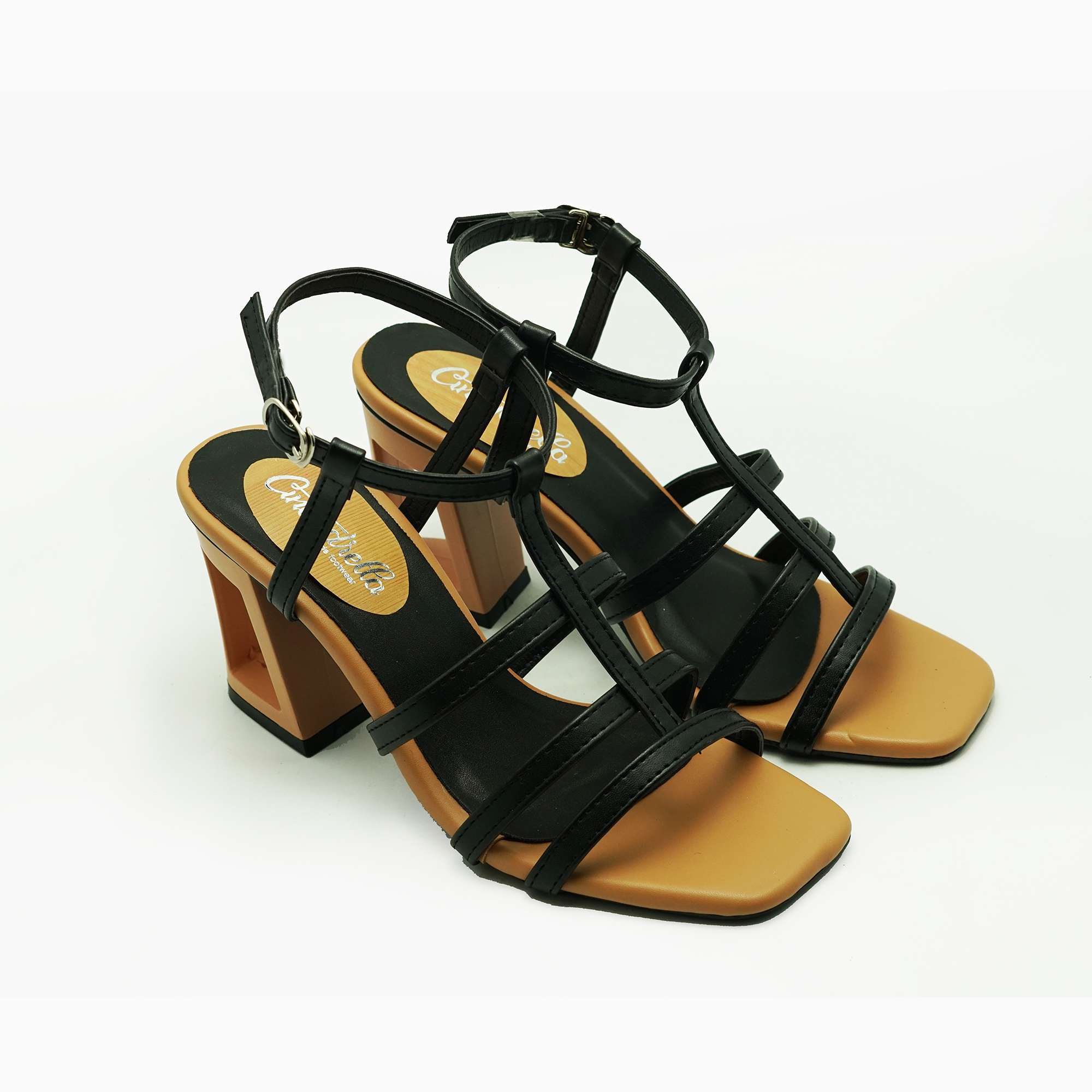 Giày sandal cao gót nữ chiến binh F17 nhiều màu