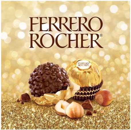 Socola Ferrero Rocher - nhân hạt dẻ - Mỹ (tách lẻ)