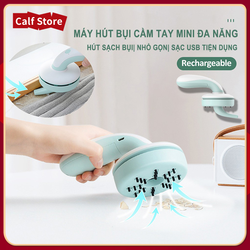 Máy hút bụi cầm tay mini sạc pin không dây để vệ sinh cho bàn làm việc phím laptop máy tính pc
