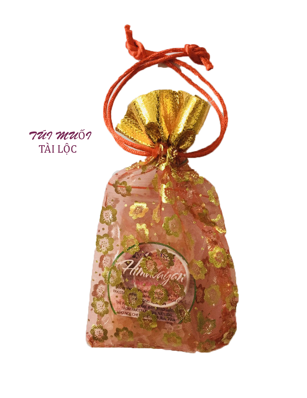 [HCM]Túi muối tài Lộc - muối hồng Himalaya