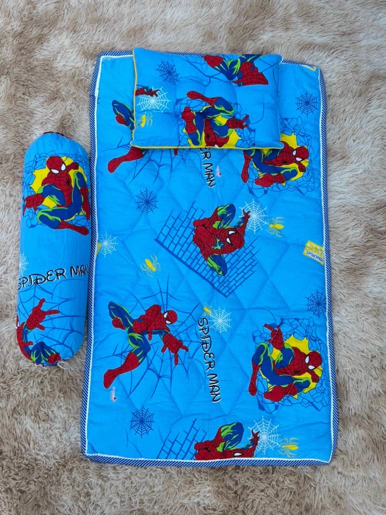 Bộ Nệm cho bé đi học nhà trẻ 65*110cm họa tiết hoạt hình trẻ em- BỘ NỆM CHO BÉ