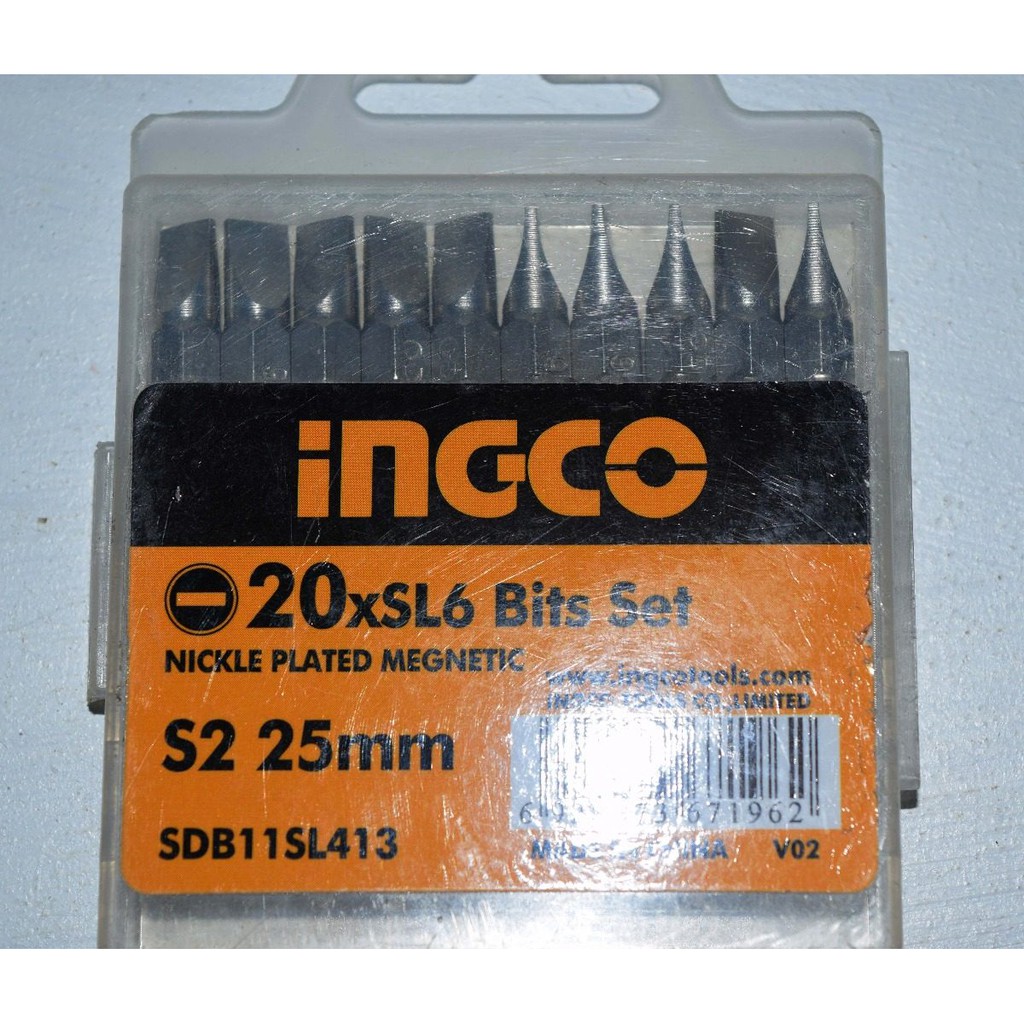 Mũi bắt vít vĩ nhựa hiệu ingco- sdb11sl413