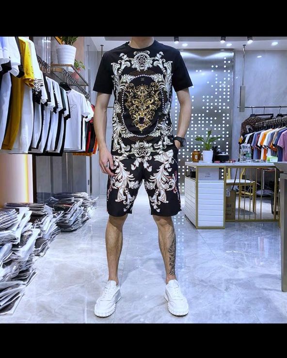 Set bộ nam thời trang in hoạ tiết sang chảnh