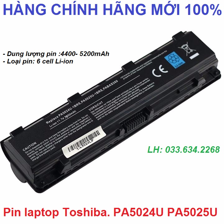 Pin laptoPin laptop Toshiba. PA5024U PA5025U - Pin laptop PA5024p Toshiba. PA5024U PA5025U - Pin laptop PA5024