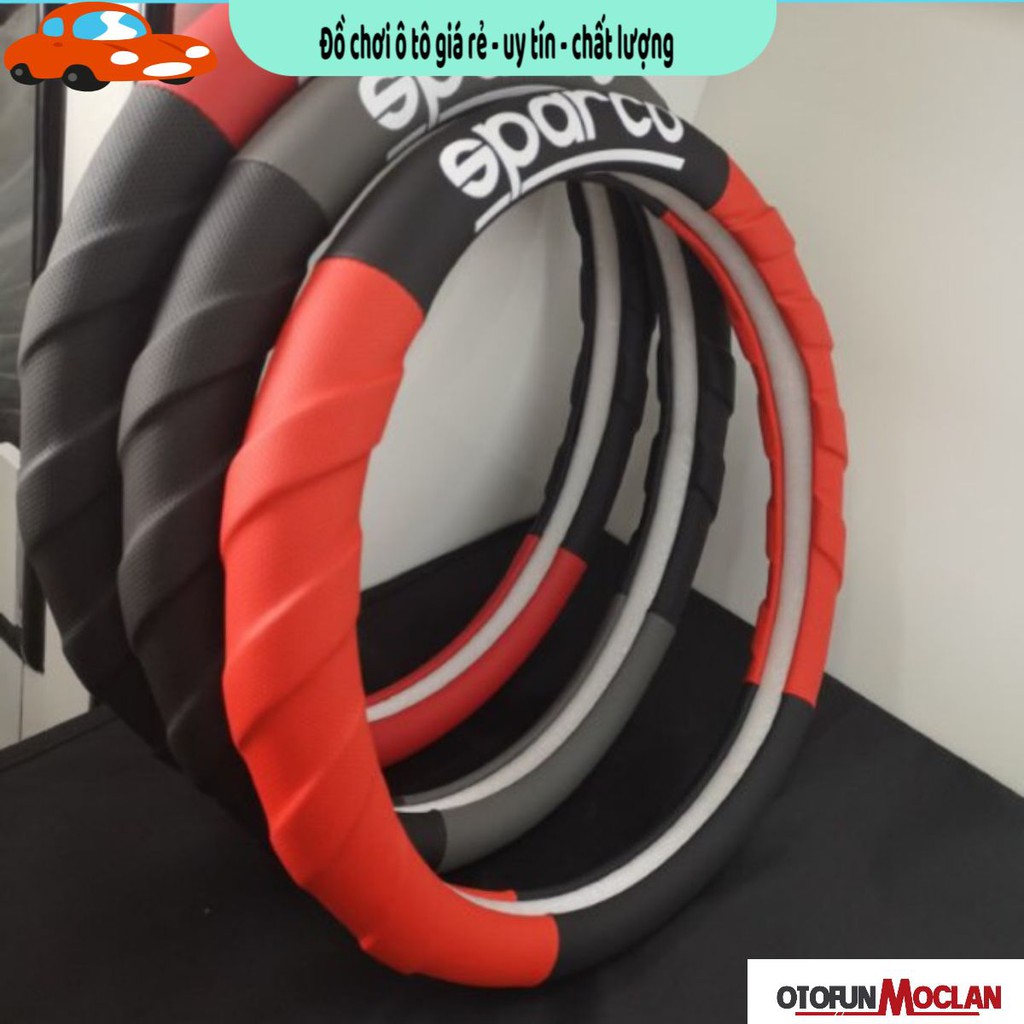 [hàng mới về] bọc vô lăng spaco chữ đại cực chất size 38 thể thao - bao tay lái ô tô siêu khít thấm mồ hôi tay
