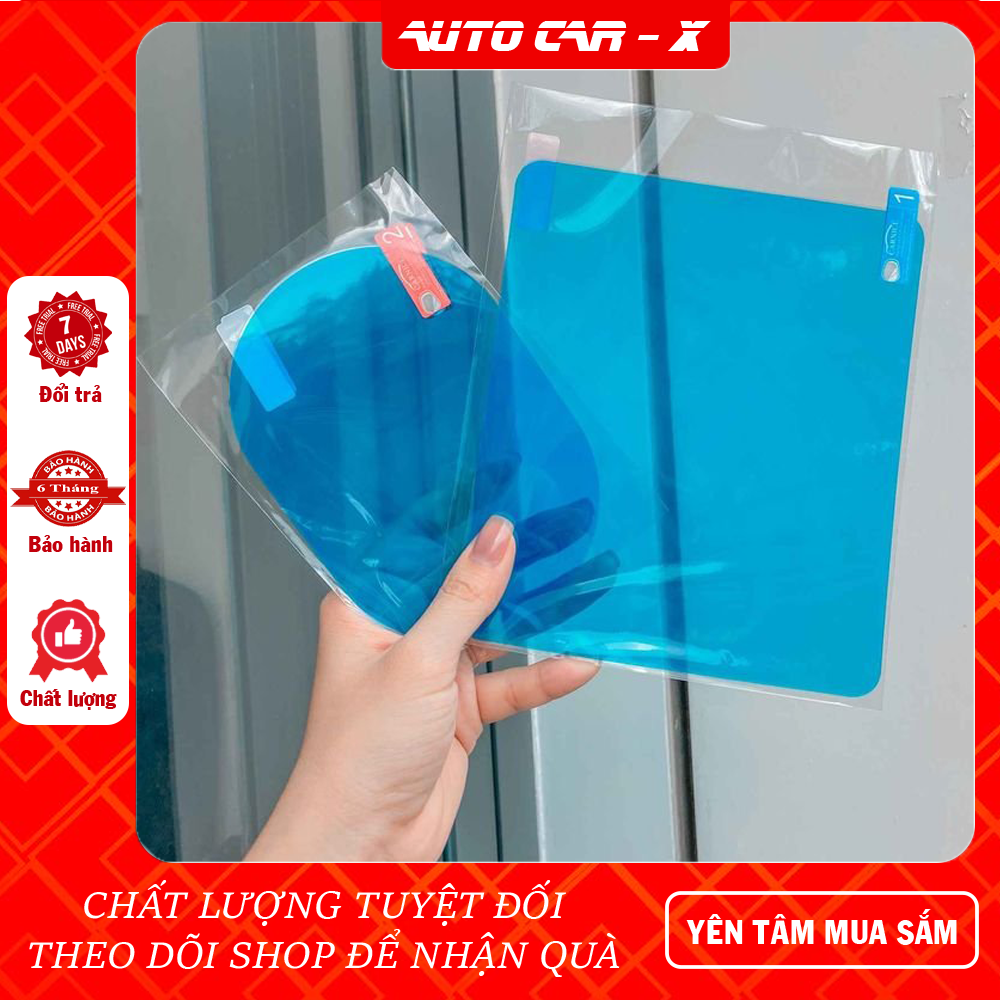 Combo 1 cặp Miếng dán chống nước gương ô tô chống nước tuyệt đối 100% tích hợp NaNo phân tử bạc chống nước, Combo miếng dán chống mưa gương ô tô, dán kính ô tô chống nước, dán gương ô tô chống nước