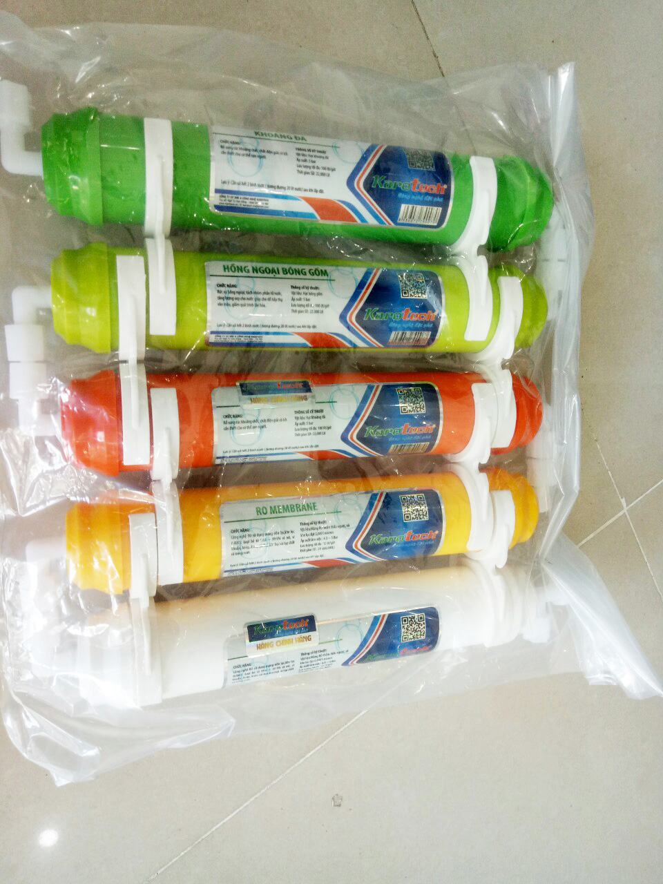 Bộ lọc nước tạo khoáng