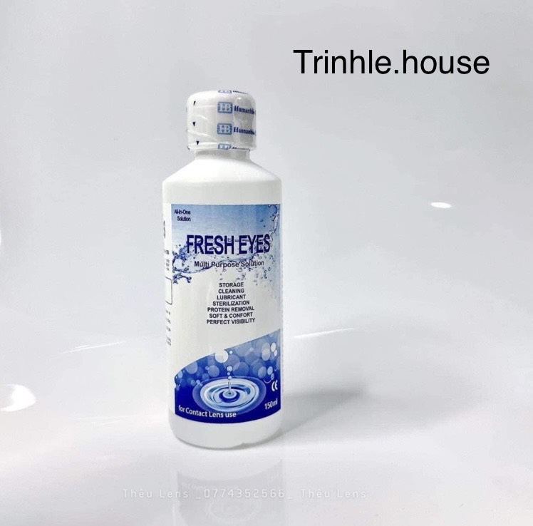 Nước ngâm lens fresh- dung dịch ngâm kính áp tròng Hàn Quốc