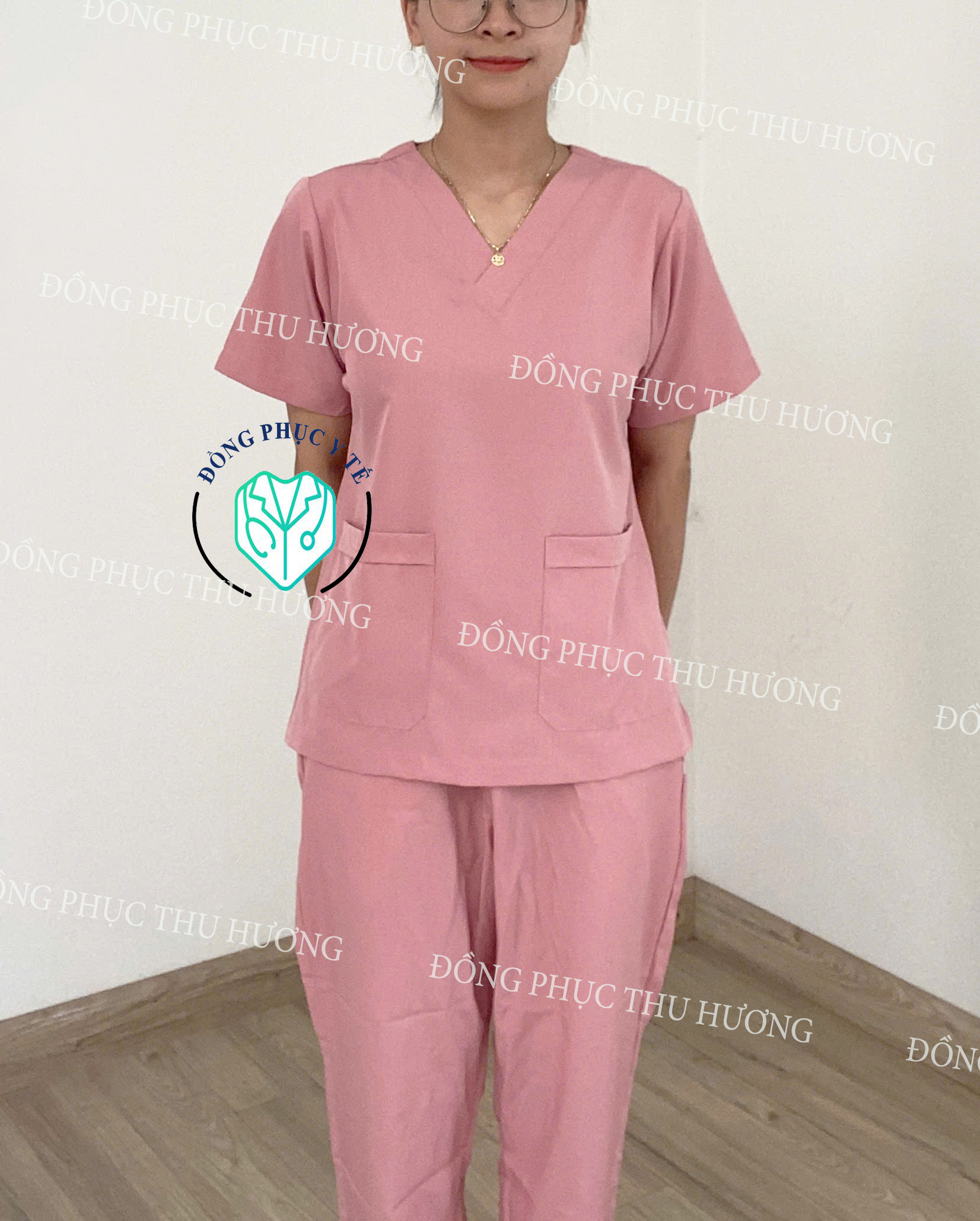 GIÁ XƯỞNG - Đồng phục Spa Vải Lon Co Giãn, Bộ quần áo y tế, Áo blue dược sĩ, Bộ Scrubs bác sĩ, Áo Blouse