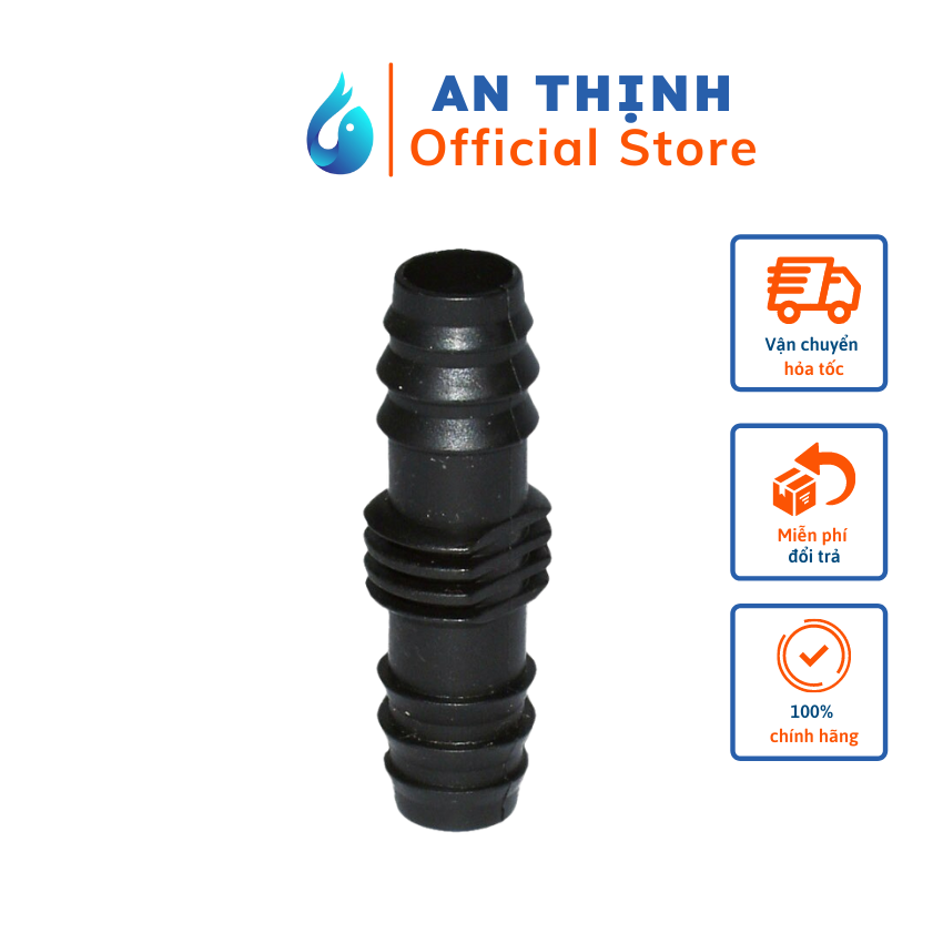 Combo 10 nối thẳng ống tưới ldpe 16mm