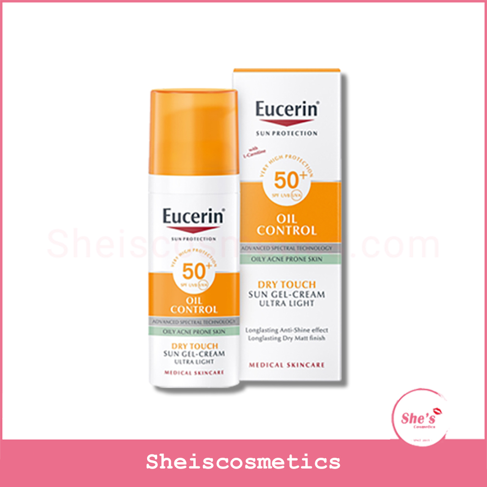 Kem chống nắng kiềm dầu Eucerin Oil Control Dry Touch SPF50+