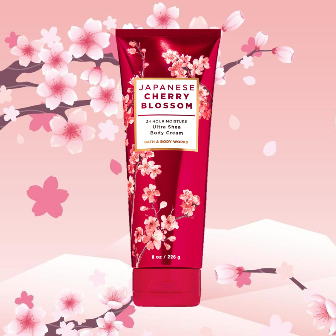 [HCM]Dưỡng Thể Bath & Body Works Japanese Cherry Blossom Ultra Shea Body Cream (226g)