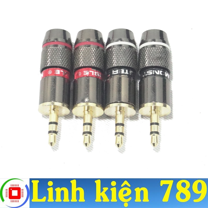 Jack 3.5mm bộ 4 jack 3.5 ly loại 1 - linh kiện 789